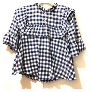 Zara Gingham Shirt